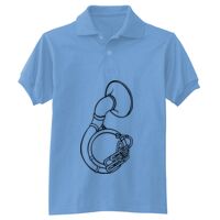 Adult 50/50 EcoSmart® Jersey Knit Polo Thumbnail