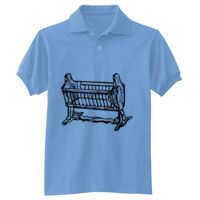 Adult 50/50 EcoSmart® Jersey Knit Polo Thumbnail