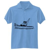 Adult 50/50 EcoSmart® Jersey Knit Polo Thumbnail