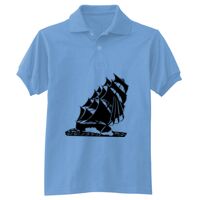 Adult 50/50 EcoSmart® Jersey Knit Polo Thumbnail