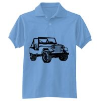 Adult 50/50 EcoSmart® Jersey Knit Polo Thumbnail