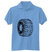 Adult 50/50 EcoSmart® Jersey Knit Polo Thumbnail