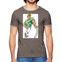 Men's Eco-Mock Twist Ringer Crew T-Shirt Thumbnail