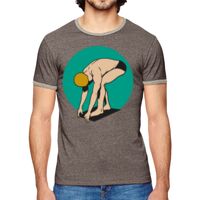 Men's Eco-Mock Twist Ringer Crew T-Shirt Thumbnail