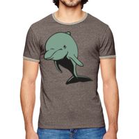 Men's Eco-Mock Twist Ringer Crew T-Shirt Thumbnail