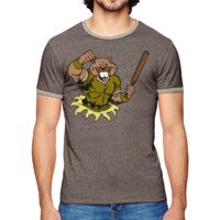 Men's Eco-Mock Twist Ringer Crew T-Shirt Thumbnail