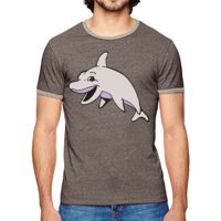 Men's Eco-Mock Twist Ringer Crew T-Shirt Thumbnail