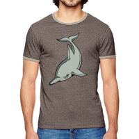 Men's Eco-Mock Twist Ringer Crew T-Shirt Thumbnail