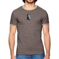 Men's Eco-Mock Twist Ringer Crew T-Shirt Thumbnail