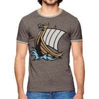 Men's Eco-Mock Twist Ringer Crew T-Shirt Thumbnail