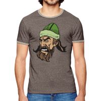 Men's Eco-Mock Twist Ringer Crew T-Shirt Thumbnail