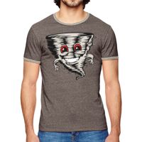 Men's Eco-Mock Twist Ringer Crew T-Shirt Thumbnail