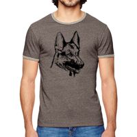 Men's Eco-Mock Twist Ringer Crew T-Shirt Thumbnail