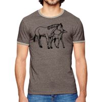 Men's Eco-Mock Twist Ringer Crew T-Shirt Thumbnail