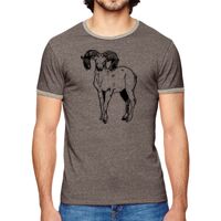 Men's Eco-Mock Twist Ringer Crew T-Shirt Thumbnail