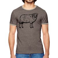 Men's Eco-Mock Twist Ringer Crew T-Shirt Thumbnail