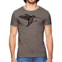 Men's Eco-Mock Twist Ringer Crew T-Shirt Thumbnail