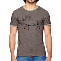 Men's Eco-Mock Twist Ringer Crew T-Shirt Thumbnail