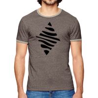 Men's Eco-Mock Twist Ringer Crew T-Shirt Thumbnail