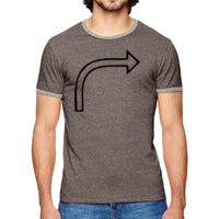 Men's Eco-Mock Twist Ringer Crew T-Shirt Thumbnail