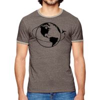 Men's Eco-Mock Twist Ringer Crew T-Shirt Thumbnail