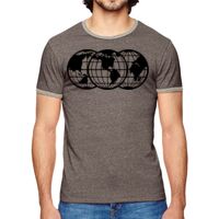 Men's Eco-Mock Twist Ringer Crew T-Shirt Thumbnail