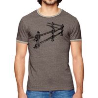 Men's Eco-Mock Twist Ringer Crew T-Shirt Thumbnail