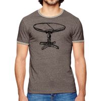 Men's Eco-Mock Twist Ringer Crew T-Shirt Thumbnail