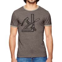 Men's Eco-Mock Twist Ringer Crew T-Shirt Thumbnail