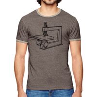 Men's Eco-Mock Twist Ringer Crew T-Shirt Thumbnail