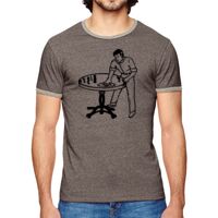 Men's Eco-Mock Twist Ringer Crew T-Shirt Thumbnail