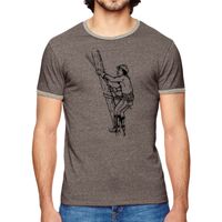 Men's Eco-Mock Twist Ringer Crew T-Shirt Thumbnail