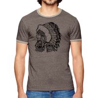 Men's Eco-Mock Twist Ringer Crew T-Shirt Thumbnail