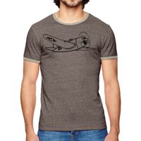 Men's Eco-Mock Twist Ringer Crew T-Shirt Thumbnail