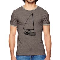 Men's Eco-Mock Twist Ringer Crew T-Shirt Thumbnail