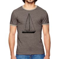 Men's Eco-Mock Twist Ringer Crew T-Shirt Thumbnail