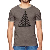 Men's Eco-Mock Twist Ringer Crew T-Shirt Thumbnail