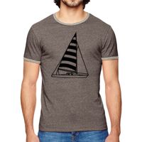 Men's Eco-Mock Twist Ringer Crew T-Shirt Thumbnail