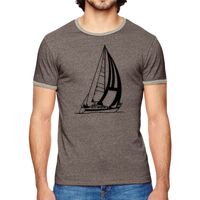 Men's Eco-Mock Twist Ringer Crew T-Shirt Thumbnail