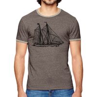 Men's Eco-Mock Twist Ringer Crew T-Shirt Thumbnail