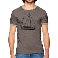 Men's Eco-Mock Twist Ringer Crew T-Shirt Thumbnail