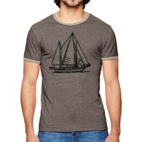 Men's Eco-Mock Twist Ringer Crew T-Shirt Thumbnail