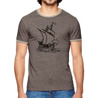 Men's Eco-Mock Twist Ringer Crew T-Shirt Thumbnail