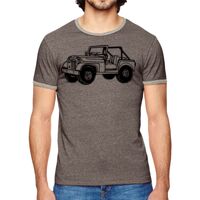 Men's Eco-Mock Twist Ringer Crew T-Shirt Thumbnail