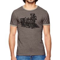 Men's Eco-Mock Twist Ringer Crew T-Shirt Thumbnail