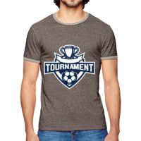 Men's Eco-Mock Twist Ringer Crew T-Shirt Thumbnail