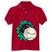 Youth 50/50 EcoSmart® Jersey Knit Polo Thumbnail