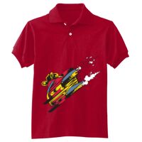 Youth 50/50 EcoSmart® Jersey Knit Polo Thumbnail