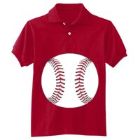 Youth 50/50 EcoSmart® Jersey Knit Polo Thumbnail