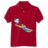 Youth 50/50 EcoSmart® Jersey Knit Polo Thumbnail